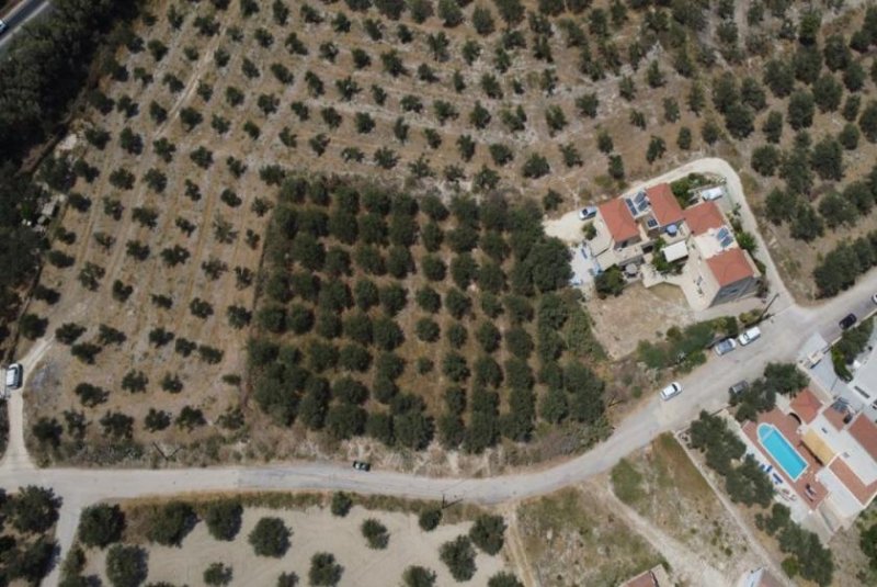 Kalyves Kreta, Kalyves: Weitläufiges Grundstück mit Meerblick zu verkaufen Grundstück kaufen